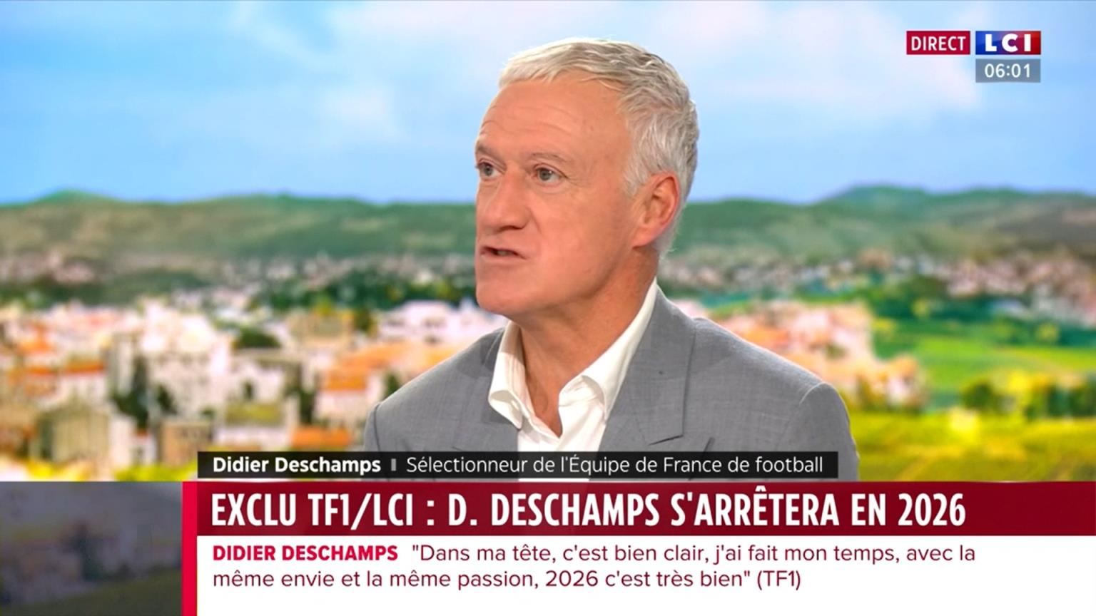 德尚確認(rèn)下屆世界杯后離任：我計(jì)劃執(zhí)教法國(guó)到2026年，那將是終點(diǎn)